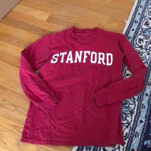 Stanford college shirt long sleeve